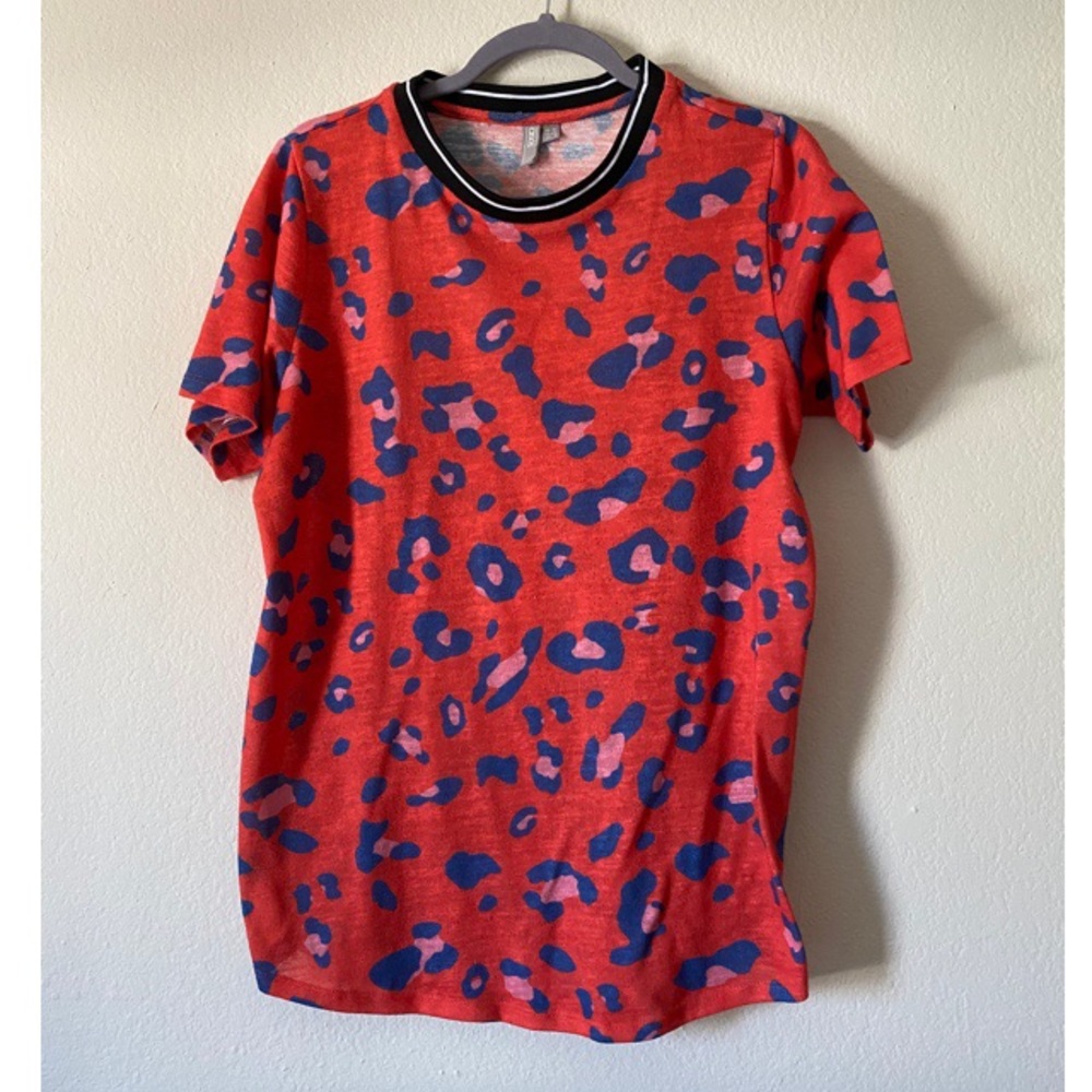 ASOS Leopard Crew Tee